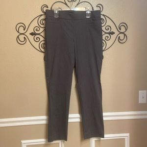 Liz Claiborne Womens Grey Pull on Pants